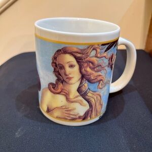 Cafe Arts Coffee Tea Mug Birth of Venus Painting Botticelli Artsy Collectible